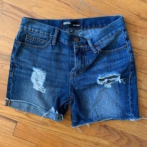BDG size 26 denim boyfriend shorts